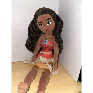 Disney Store Moana Plush Doll, Soft Toy, Retired 20”tall